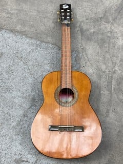 A VINTAGE GUITAR AND CASE: LOCATION - BR11