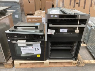 2 X BUILT IN OVENS (FOR SPARES & REPAIRS): LOCATION - A7 (KERBSIDE PALLET DELIVERY)