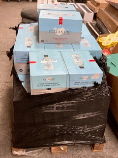 (COLLECTION ONLY) PALLET OF 500ML BOTTLES OF ICELANDIC GLACIAL SPRING WATER (BBE: 18/08/24): LOCATION - A8