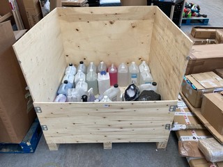 PALLET OF ASSORTED CHEMICALS TO INCLUDE HYBRID SOLUTIONS PURE SHINE MISTING DETAILER 591ML: LOCATION - B4 (KERBSIDE PALLET DELIVERY)