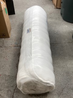 KING SIZE MATTRESS IN WHITE: LOCATION - BR8