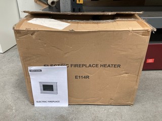 ELECTRIC FIREPLACE HEATER: LOCATION - BR12