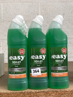 (COLLECTION ONLY) QTY OF 1L BOTTLES OF EASY TOILET CLEANER PINE SCENT: LOCATION - BR18