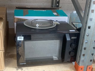 2 X MICROWAVES TO INCLUDE TOSHIBA 15L 750W MICROWAVE: LOCATION - BR19