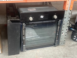 SLIM WINE COOLER TO INCLUDE BUILT IN SINGLE ELECTRIC OVEN (FOR SPARES & REPAIRS): LOCATION - BR21