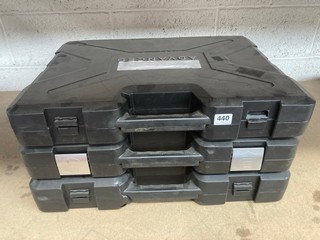 3 X EMPTY TOOL CASES: LOCATION - BR23