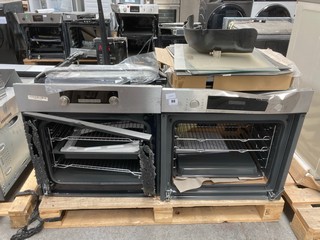 2 X BUILT IN OVENS (FOR SPARES & REPAIRS): LOCATION - A6 (KERBSIDE PALLET DELIVERY)