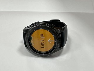 SAMSUNG GEAR S3 FRONTIER SMARTWATCH IN BLACK: MODEL NO SM-R760 (UNIT ONLY) [JPTM122718]