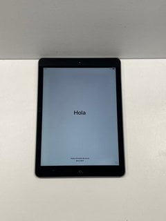 APPLE IPAD AIR 16 GB TABLET WITH WIFI IN SPACE GREY: MODEL NO A1474 (UNIT ONLY) [JPTM122758]