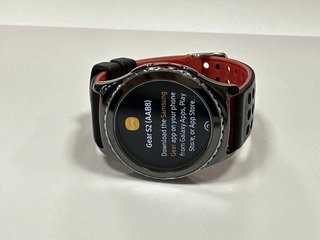 SAMSUNG GEAR S2 SMARTWATCH IN BLACK: MODEL NO SM-R732 (UNIT ONLY) [JPTM122766]