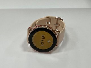 SAMSUNG GALAXY WATCH ACTIVE SMARTWATCH IN ROSE GOLD: MODEL NO SM-R500 (UNIT ONLY) [JPTM122757]