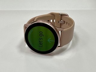 SAMSUNG GALAXY WATCH ACTIVE 2 40MM SMARTWATCH IN ROSE GOLD: MODEL NO SM-R830 (UNIT ONLY) [JPTM122772]