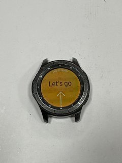 SAMSUNG GEAR S3 FRONTIER SMARTWATCH IN BLACK: MODEL NO SM-R760 (WATCH FACE ONLY) [JPTM122522]