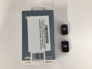 2 X FITBIT CHARGE 5 HEALTH & FITNESS TRACKERS: MODEL NO FB421 (WITH ACCESSORIES AS SHOWN) [JPTM122492]