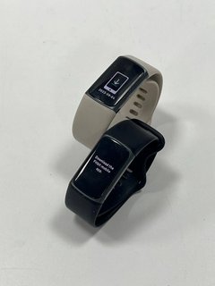 2 X FITBIT CHARGE 5 FITNESS + HEALTH TRACKER IN GRAPHITE: MODEL NO FB421 (WITH WRIST STRAPS & CHARGING CABLES) [JPTM122346]