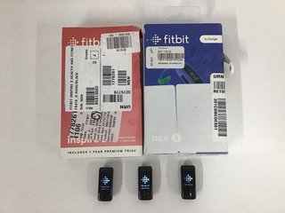 3 X FITBIT HEALTH & FITNESS TRACKERS (TO INCLUDE ACE 3 X2 & INSPIRE 2 WITH ACCESSORIES AS SHOWN) [JPTM122493]