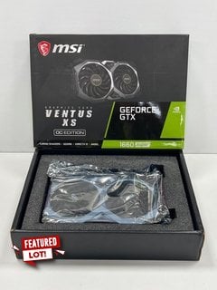 MSI GEFORCE GTX 1660 SUPER VENTUS XS OC EDITION GRAPHICS CARD (WITH BOX) [JPTM122532]