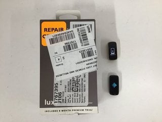 2 X FITBIT LUXE HEALTH & FITNESS TRACKERS: MODEL NO FB422 (WITH ACCESSORIES AS SHOWN) [JPTM122318]