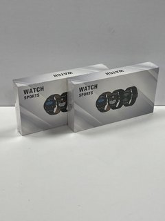 2 X SPORTS SMARTWATCHES [JPTM122294]