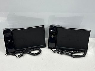 2 X HIHI 40KH-BASE-1 DESK PHONES IN BLACK (UNITS ONLY) [JPTM122339]