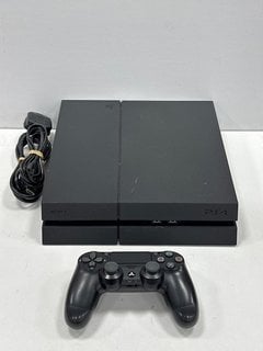 SONY PLAYSTATION 4 1 TB GAMES CONSOLE IN BLACK: MODEL NO CUH-1216B (WITH MAINS POWER CABLE, 1X DUALSHOCK WIRELESS CONTROLLER AND HDMI CABLE) [JPTM122235]