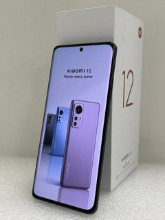 XIAOMI 12 128GB SMARTPHONE IN GREY: MODEL NO 2201123G (WITH BOX & ALL ACCESSORIES, SPARES & REPAIRS, DEMO UNIT) [JPTM122688]