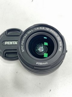 PENTAX SMC DA L 18-50MM F/4.0-5.6 DC WR RE CAMERA LENS [JPTM122618]