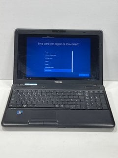 TOSHIBA SATELLITE C660D 160 GB LAPTOP IN BLACK: MODEL NO C660D-1EN (UNIT ONLY) AMD E-450 APU @ 1.65GHZ, 6 GB RAM, 15.6" SCREEN, AMD RADEON HD 6320 [JPTM122720]