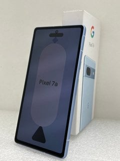 GOOGLE PIXEL 7A 128GB SMARTPHONE IN SEA: MODEL NO GHL1X (WITH BOX, SPARES & REPAIRS, DEMO UNIT) NETWORK UNLOCKED [JPTM122658]