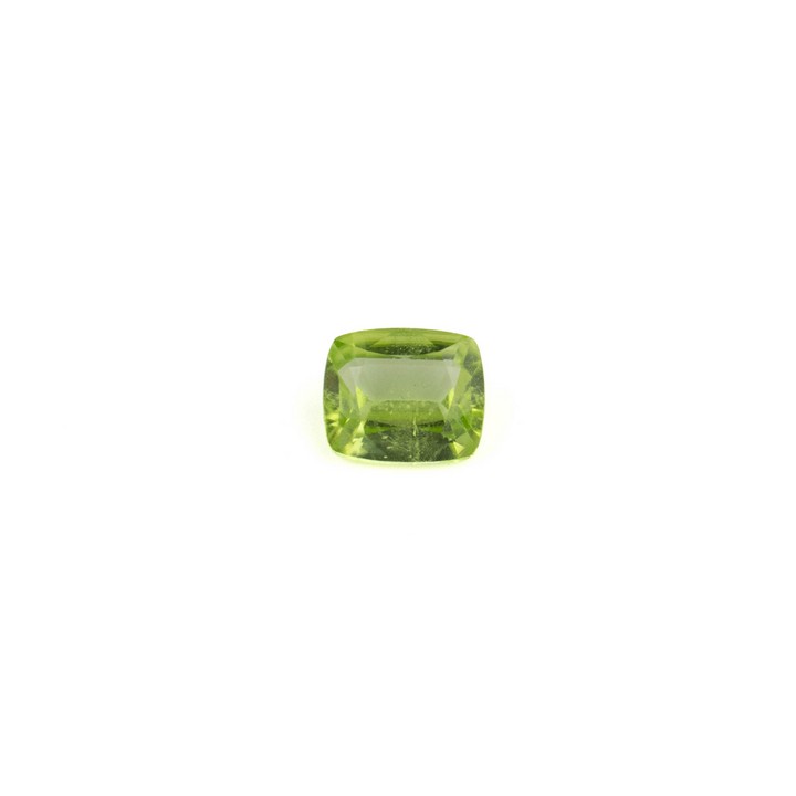 1.90ct Peridot Faceted Cushion-cut Single Gemstone, 8x7mm (VAT Only Payable on Buyers Premium)