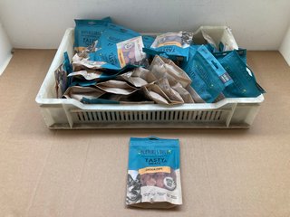 QTY OF NATURES DELI CHICKEN CHIPS TASTY TREATS 100G BB: 07/24 (SOME ITEMS MAY BE PAST SELL BY): LOCATION - A7