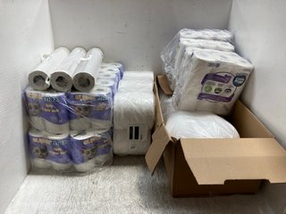 QTY OF ASSORTED HYGIENE AND CLEANING ROLL PACKS: LOCATION - A10