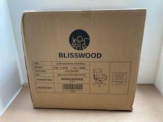 BLISSWOOD OFFICE CHAIR IN GREY: LOCATION - A11