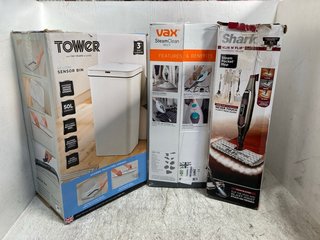 3 X ASSORTED HOUSE HOLD ITEMS TO INCLUDE TOWER 50L SENSOR BIN: LOCATION - B18