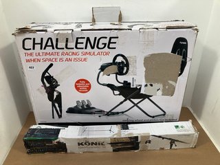 CHALLENGE THE ULTIMATE RACING SIMULATOR TO INCLUDE KONIO MICROPHONE STAND: LOCATION - B17