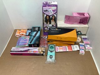 QTY OF ASSORTED HEALTH AND BEAUTY ITEMS TO INCLUDE TANGLE TEEZER DETANGLING BRUSH IN LIGHT PURPLE: LOCATION - B16