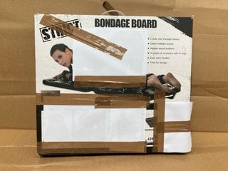 STRICT BONDAGE BOARD ADULT TOY (PLEASE NOTE: 18+YEARS ONLY. ID MAY BE REQUIRED): LOCATION - B14