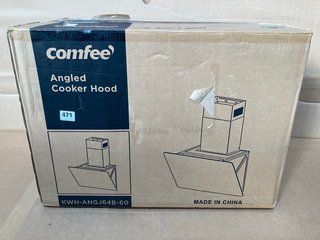 COMFEE ANGLED COOKER HOOD MODEL: KWH-ANGJ64B-60: LOCATION - B11