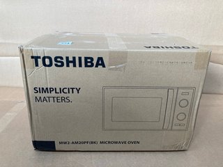 TOSHIBA MICROWAVE OVEN MODEL: MW2-AM20PF: LOCATION - B11