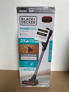 BLACK + DECKER POWER SERIES CORDLESS STICK VACUUM CLEANER RRP - £163: LOCATION - B7