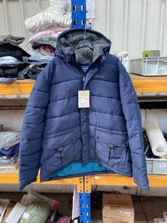 CRAGHOPPERS TRILLICK DOWN JACKET IN ECLIPSE NAVY SIZE: XXL RRP - £160: LOCATION - B2