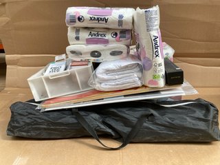 QTY OF ASSORTED ITEMS TO INCLUDE REVLON PEDIPREP SPA WITH PEDICURE SET , 3 X MULTIPACKS OF ANDREX TOILET ROLLS: LOCATION - C5