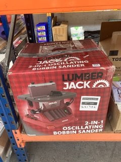 LUMBER JACK 2 IN 1 OSCILLATING BOBBIN SANDER RRP - £199: LOCATION - C11