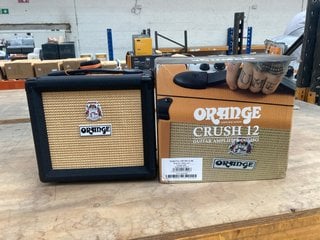 ORANGE CRUSH 12 GUITAR AMPLIFIER COMBO INCLUDES ONLINE GUITAR LESSONS RRP - £109: LOCATION - C13