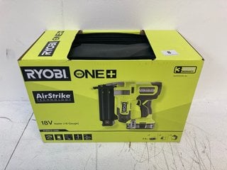 RYOBI ONE+ 18V 18 GAUGE NAILER RRP - £185: LOCATION - WHITE BOOTH