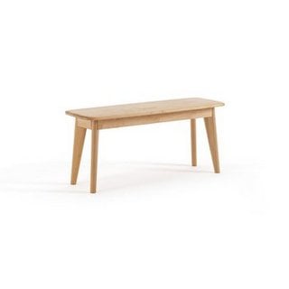 LA REDOUTE INTERIEURS JIMI SOLID BIRCH BENCH. RRP - £199: LOCATION - B1