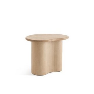 AM.PM PHLU SANDED OAK SIDE TABLE. RRP - £426: LOCATION - B3