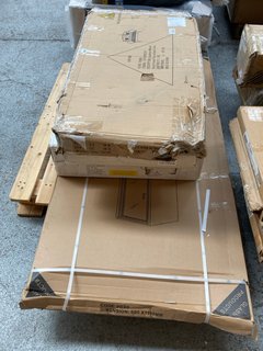 PALLET OF ASSORTED INCOMPLETE FURNITURE ITEMS: LOCATION - D3 (KERBSIDE PALLET DELIVERY)