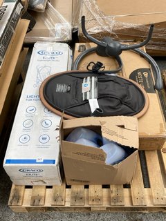 (COLLECTION ONLY) QTY OF ASSORTED ITEMS TO INCLUDE GRACO EZLITE LIGHTWEIGHT STROLLER: LOCATION - D7