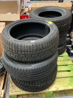 6 X ASSORTED CAR TYRES TO INCLUDE ROYAL BLACK 255/40 R18 CAR TYRE: LOCATION - B5 (KERBSIDE PALLET DELIVERY)